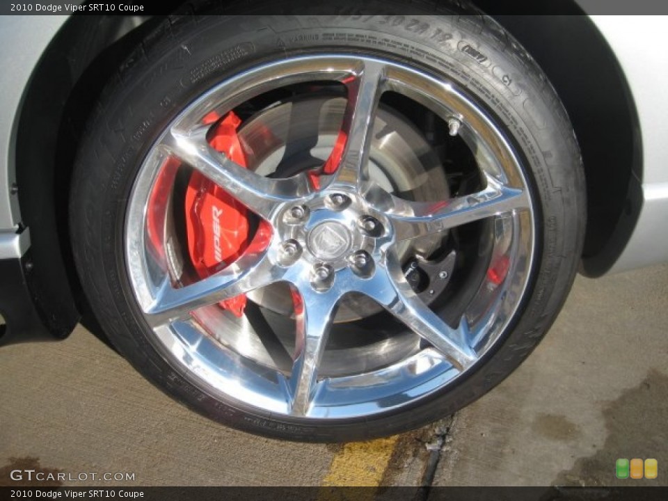 2010 Dodge Viper SRT10 Coupe Wheel and Tire Photo #75501983