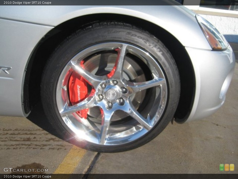 2010 Dodge Viper SRT10 Coupe Wheel and Tire Photo #75502115