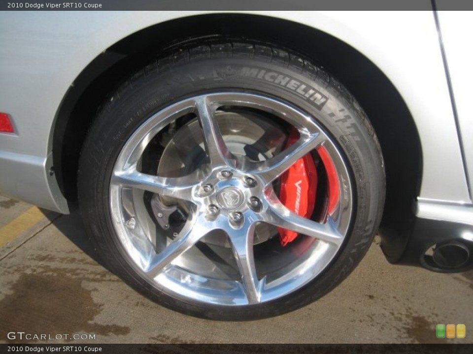 2010 Dodge Viper SRT10 Coupe Wheel and Tire Photo #75502130