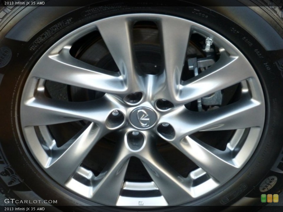 2013 Infiniti JX 35 AWD Wheel and Tire Photo #75511067