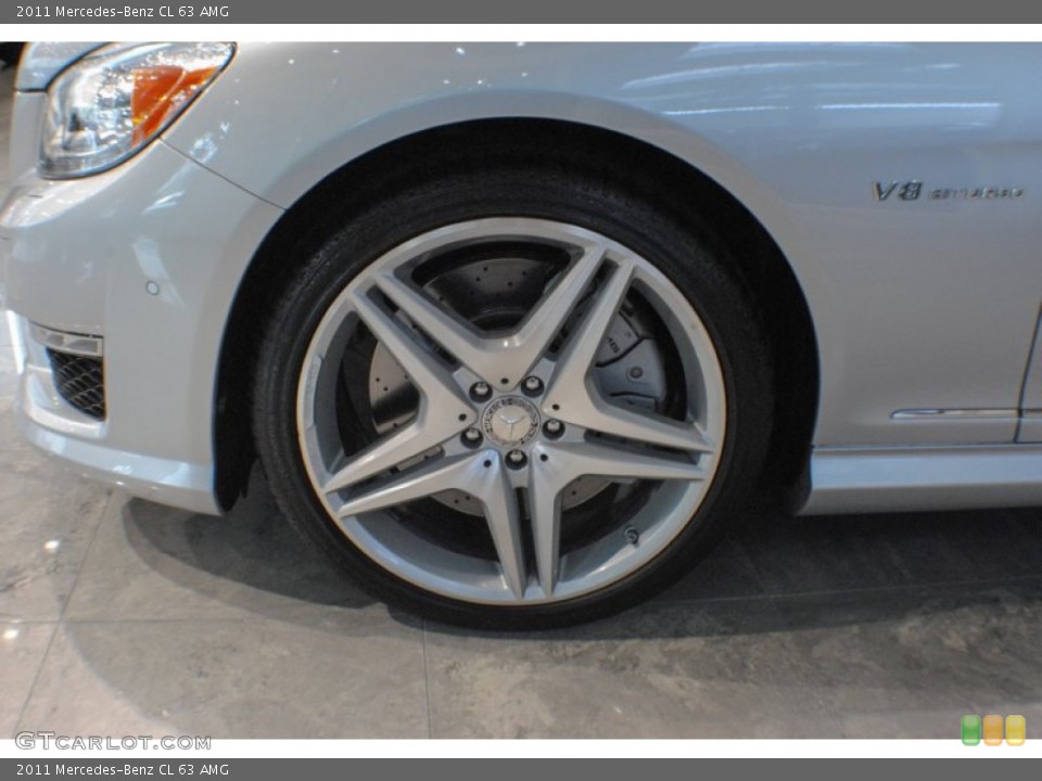 2011 Mercedes-Benz CL 63 AMG Wheel and Tire Photo #75513047