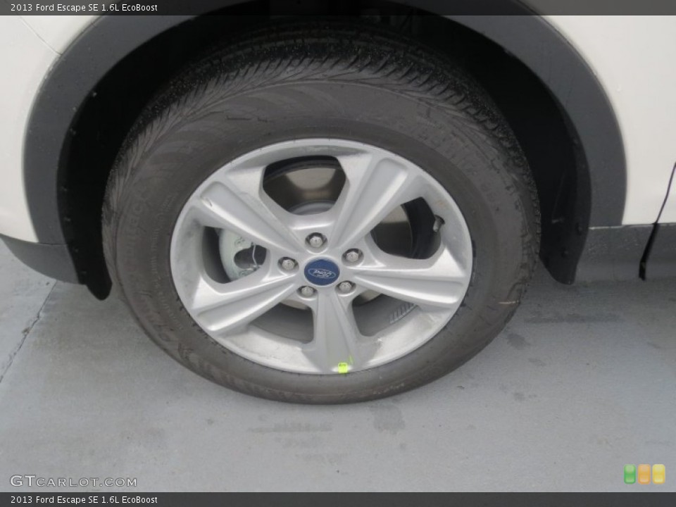 2013 Ford Escape SE 1.6L EcoBoost Wheel and Tire Photo #75514143