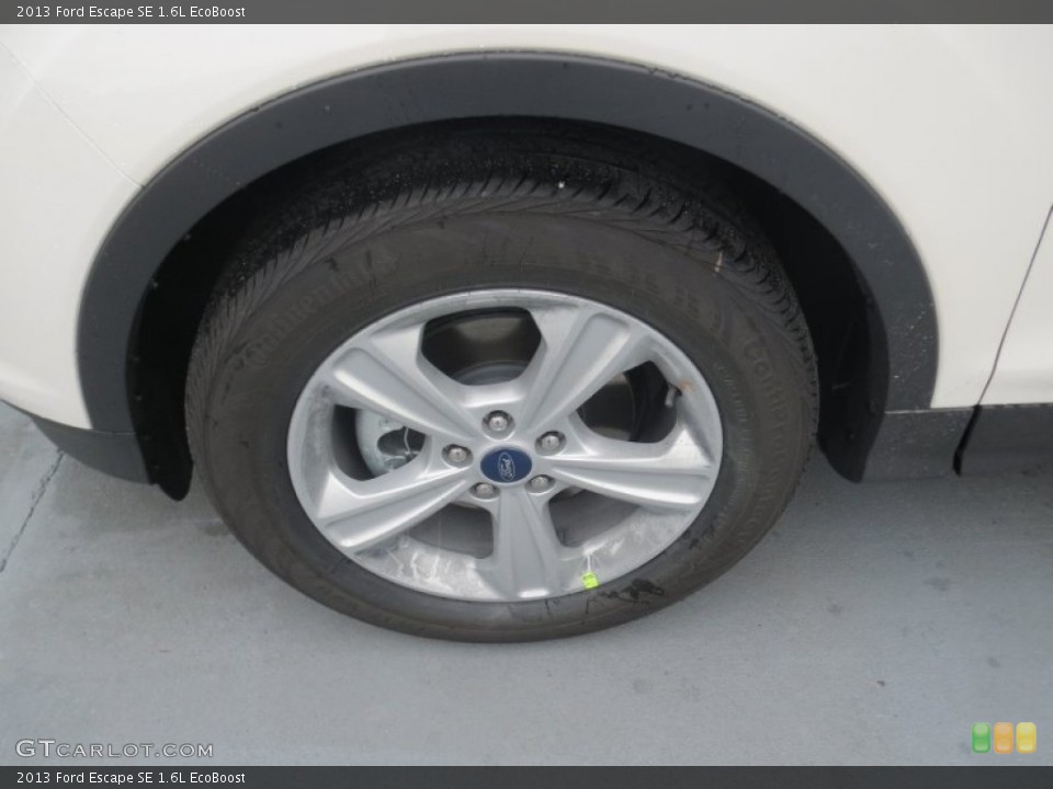 2013 Ford Escape SE 1.6L EcoBoost Wheel and Tire Photo #75514703