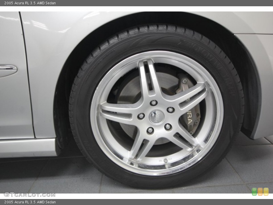 2005 Acura RL 3.5 AWD Sedan Wheel and Tire Photo #75514870