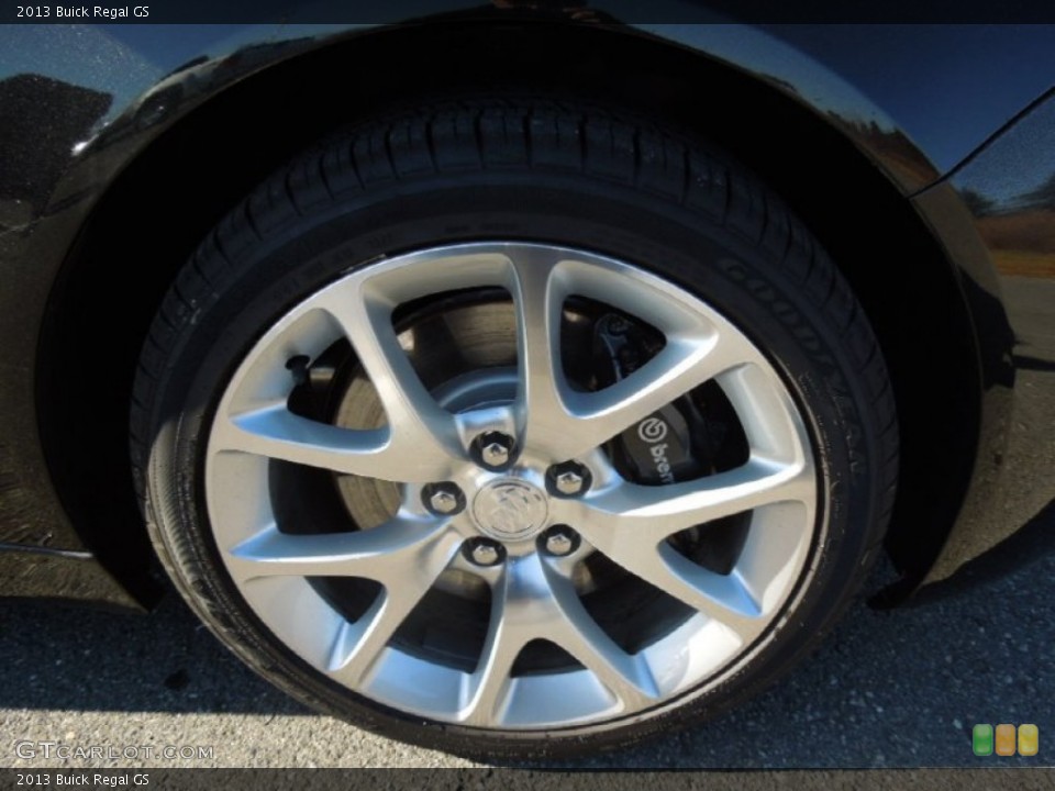 2013 Buick Regal GS Wheel and Tire Photo #75518303
