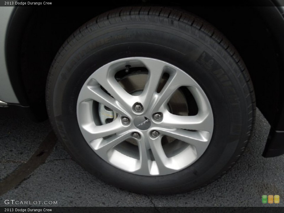 2013 Dodge Durango Crew Wheel and Tire Photo #75518609