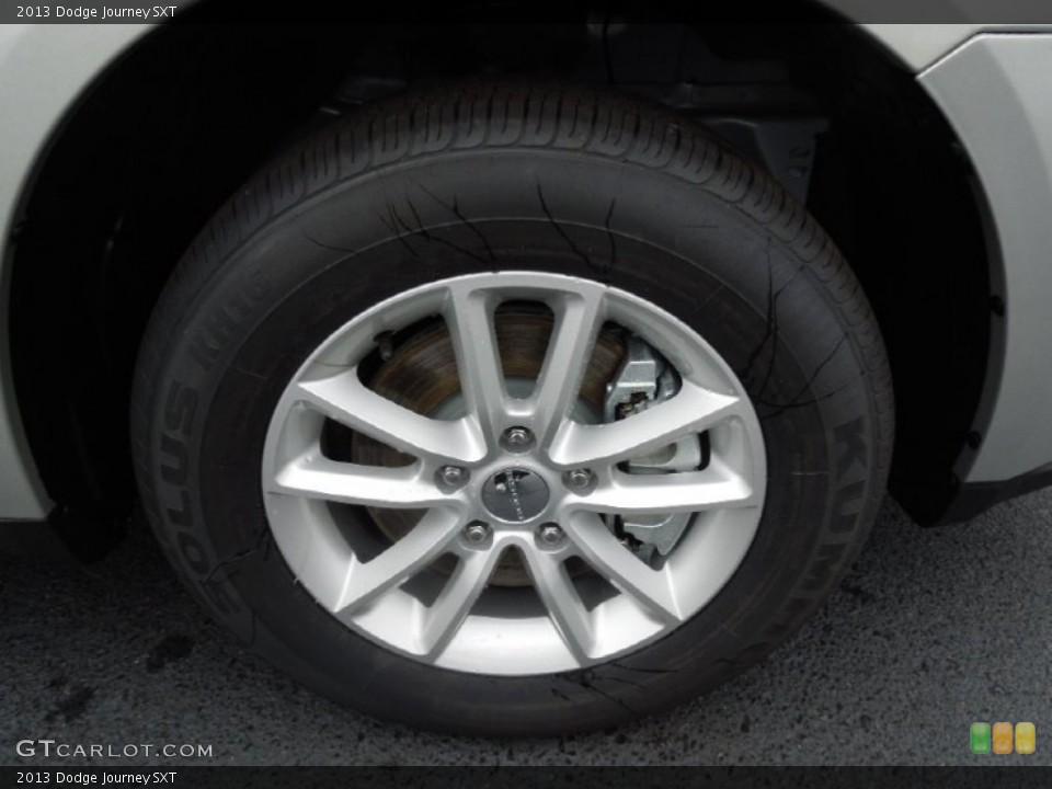 2013 Dodge Journey SXT Wheel and Tire Photo #75518864