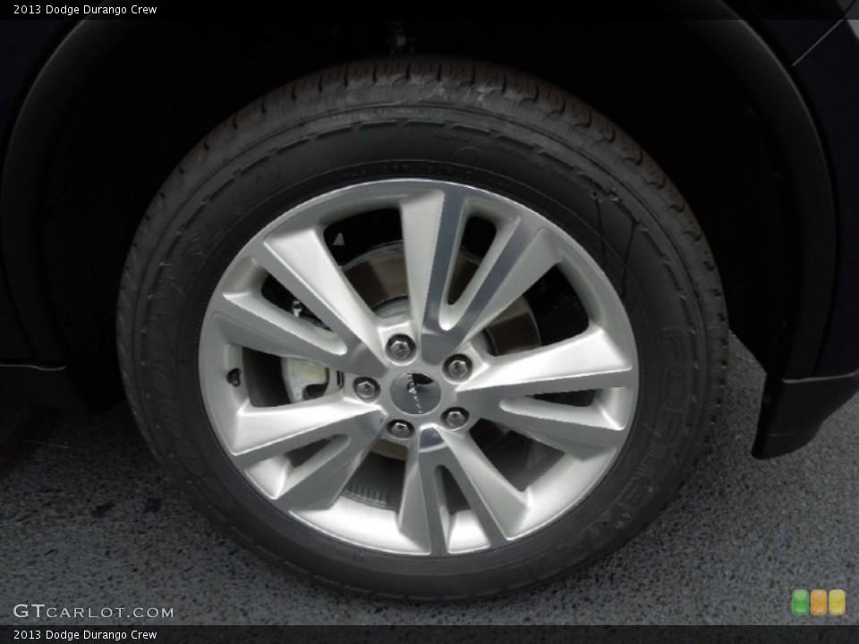 2013 Dodge Durango Crew Wheel and Tire Photo #75519152