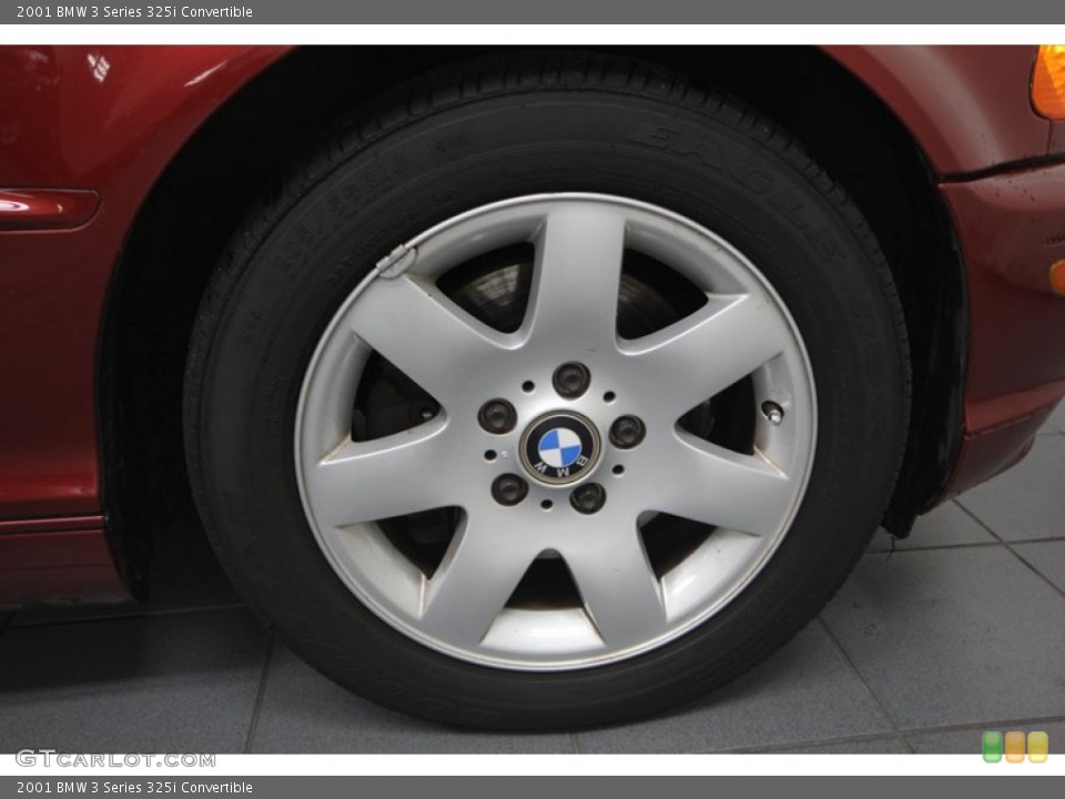 2001 BMW 3 Series 325i Convertible Wheel and Tire Photo #75519245