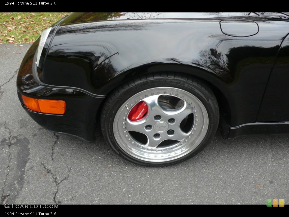 1994 Porsche 911 Turbo 3.6 Wheel and Tire Photo #755264
