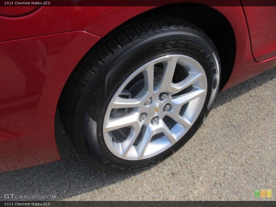 2013 Chevrolet Malibu ECO Wheel and Tire Photo #75532212