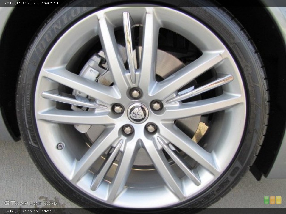2012 Jaguar XK XK Convertible Wheel and Tire Photo #75532476