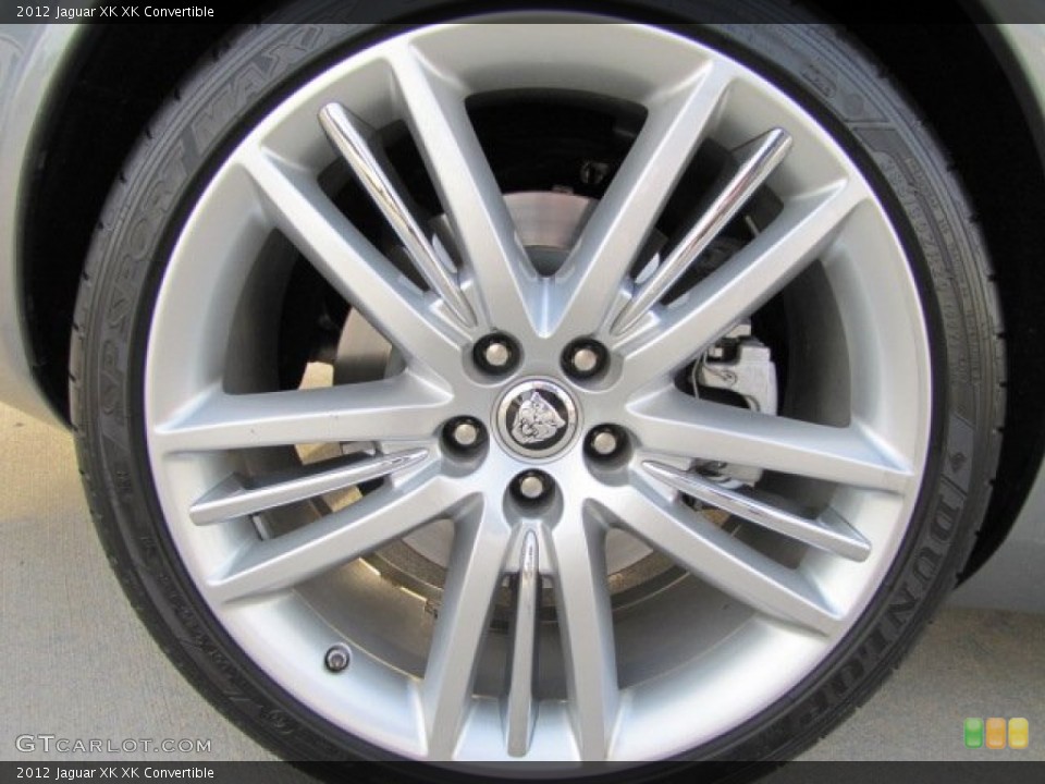2012 Jaguar XK XK Convertible Wheel and Tire Photo #75532487