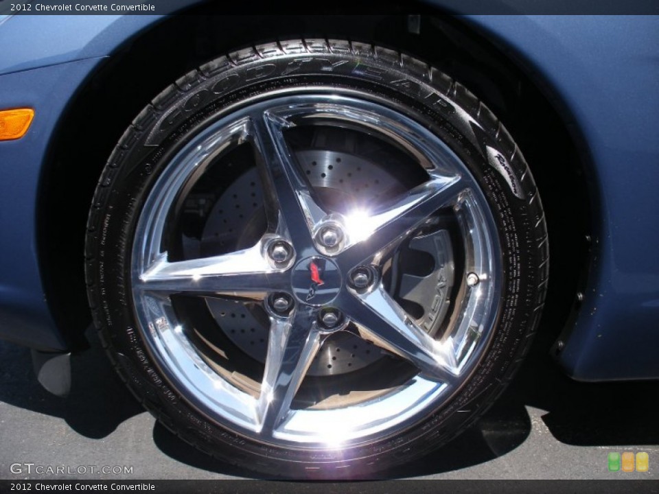 2012 Chevrolet Corvette Convertible Wheel and Tire Photo #75532677