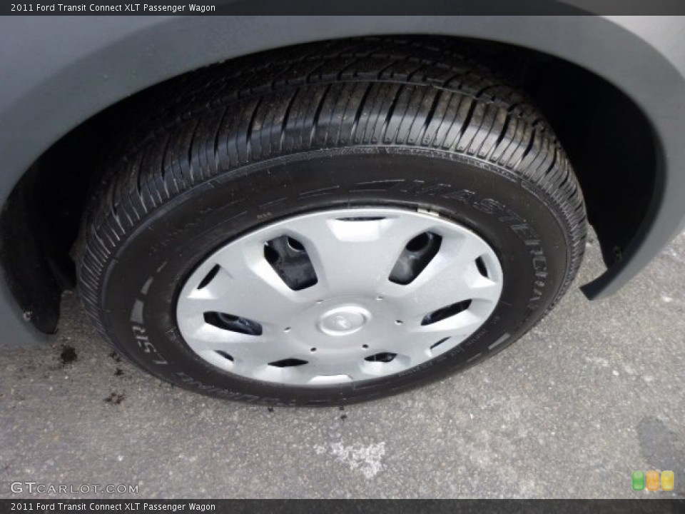 2011 Ford Transit Connect XLT Passenger Wagon Wheel and Tire Photo #75533538