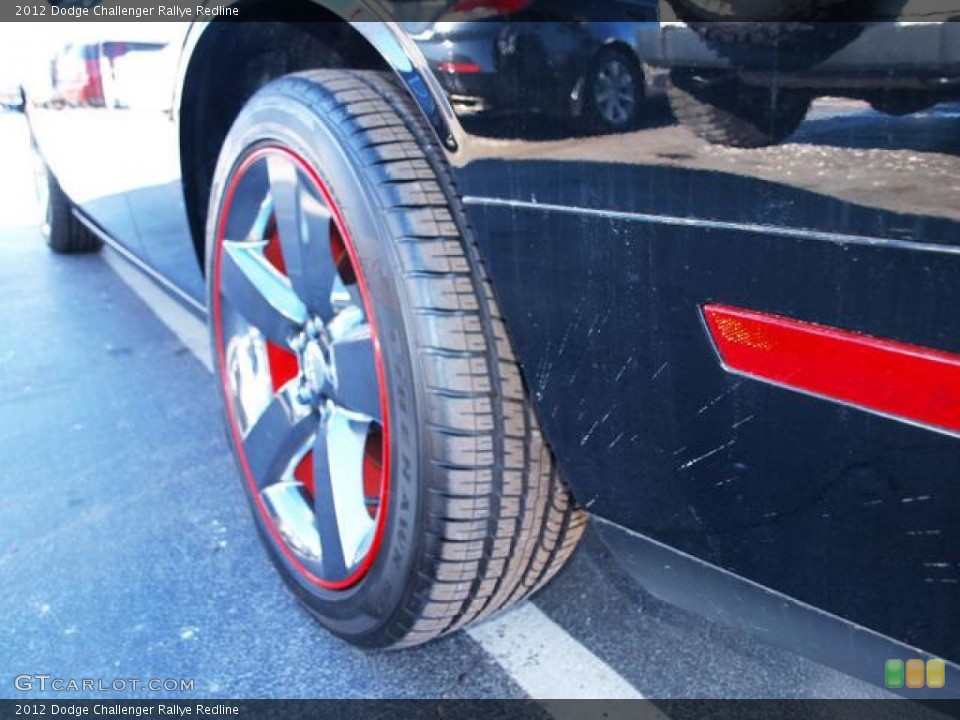 2012 Dodge Challenger Rallye Redline Wheel and Tire Photo #75537116