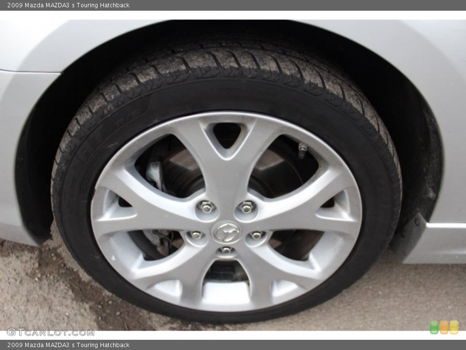 2009 Mazda MAZDA3 s Touring Hatchback Wheel and Tire Photo #75545844