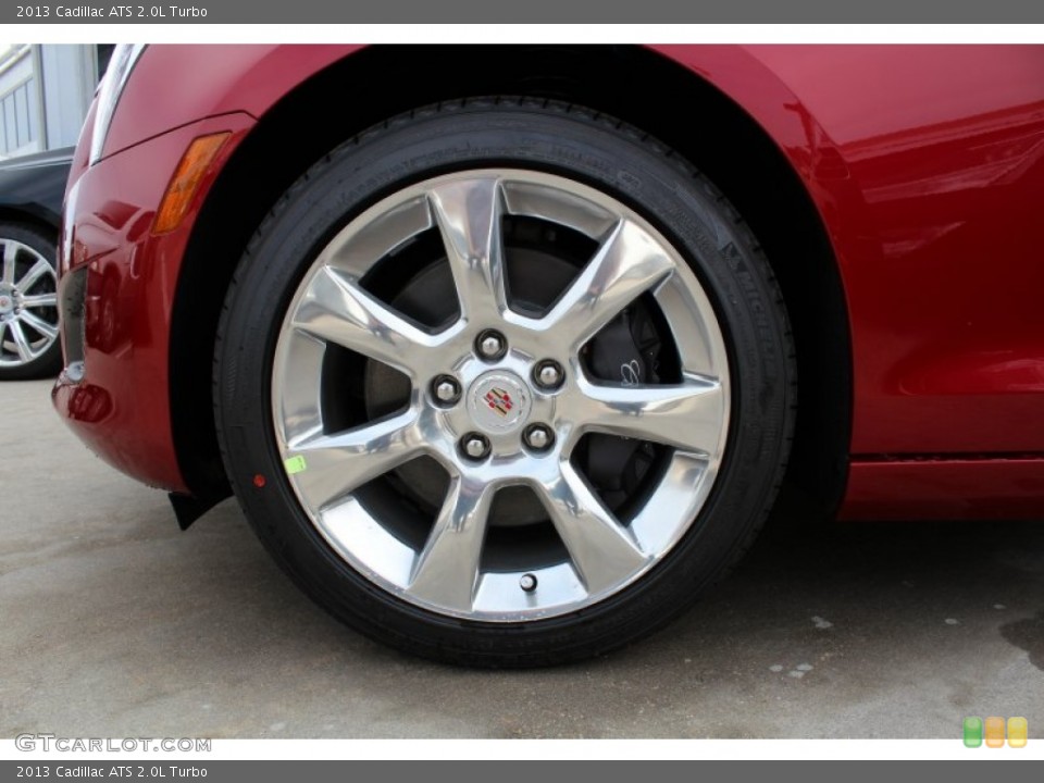 2013 Cadillac ATS 2.0L Turbo Wheel and Tire Photo #75548075