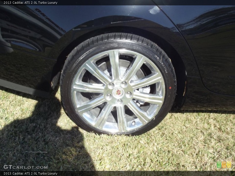 2013 Cadillac ATS 2.0L Turbo Luxury Wheel and Tire Photo #75548319