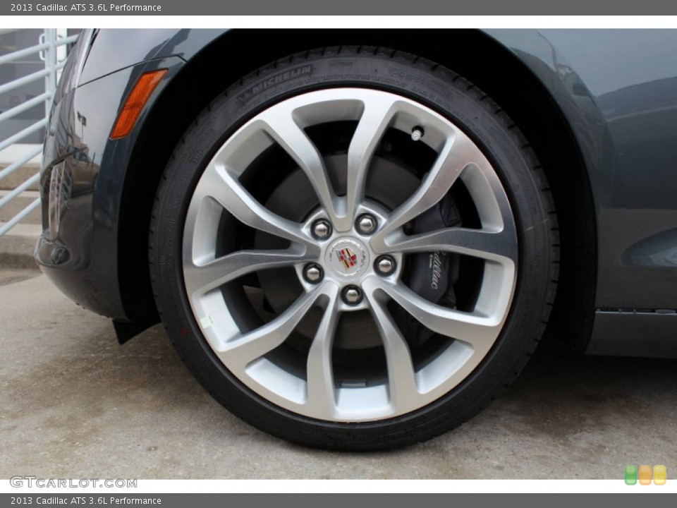 2013 Cadillac ATS 3.6L Performance Wheel and Tire Photo #75548522