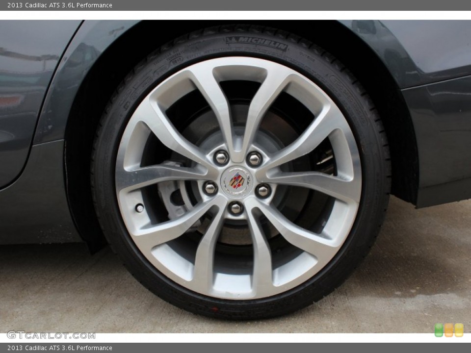 2013 Cadillac ATS 3.6L Performance Wheel and Tire Photo #75548530
