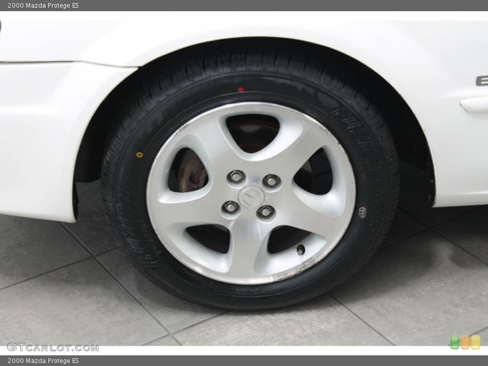 2000 Mazda Protege ES Wheel and Tire Photo #75556791
