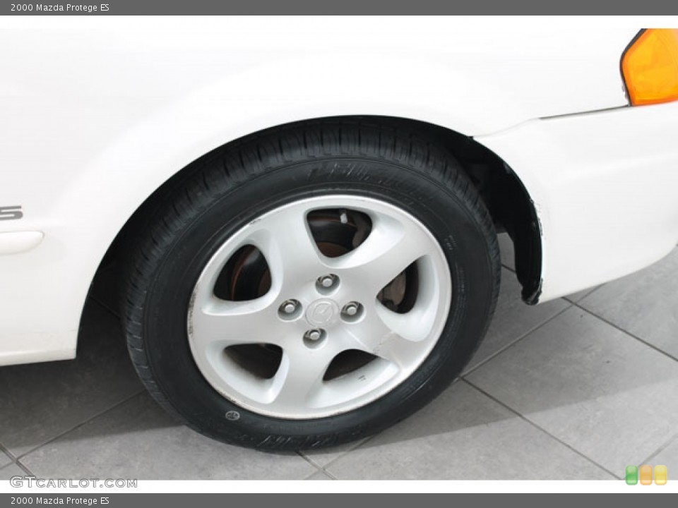 2000 Mazda Protege ES Wheel and Tire Photo #75556815
