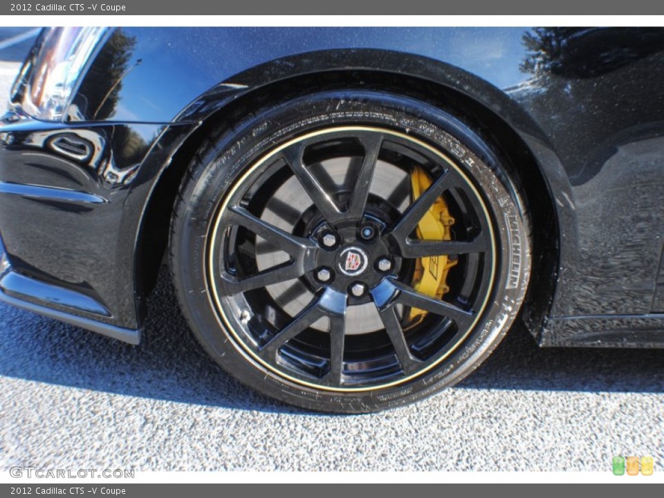 2012 Cadillac CTS -V Coupe Wheel and Tire Photo #75562609