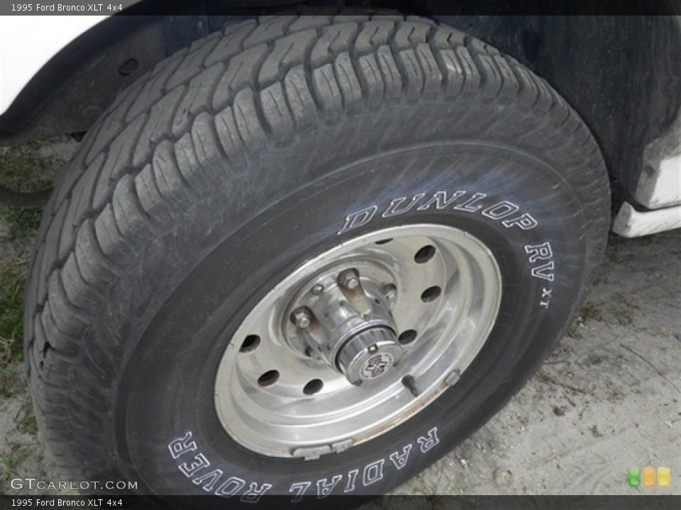 1995 Ford Bronco Wheels and Tires