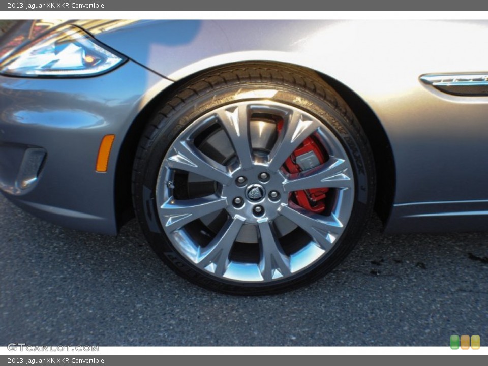 2013 Jaguar XK XKR Convertible Wheel and Tire Photo #75568129