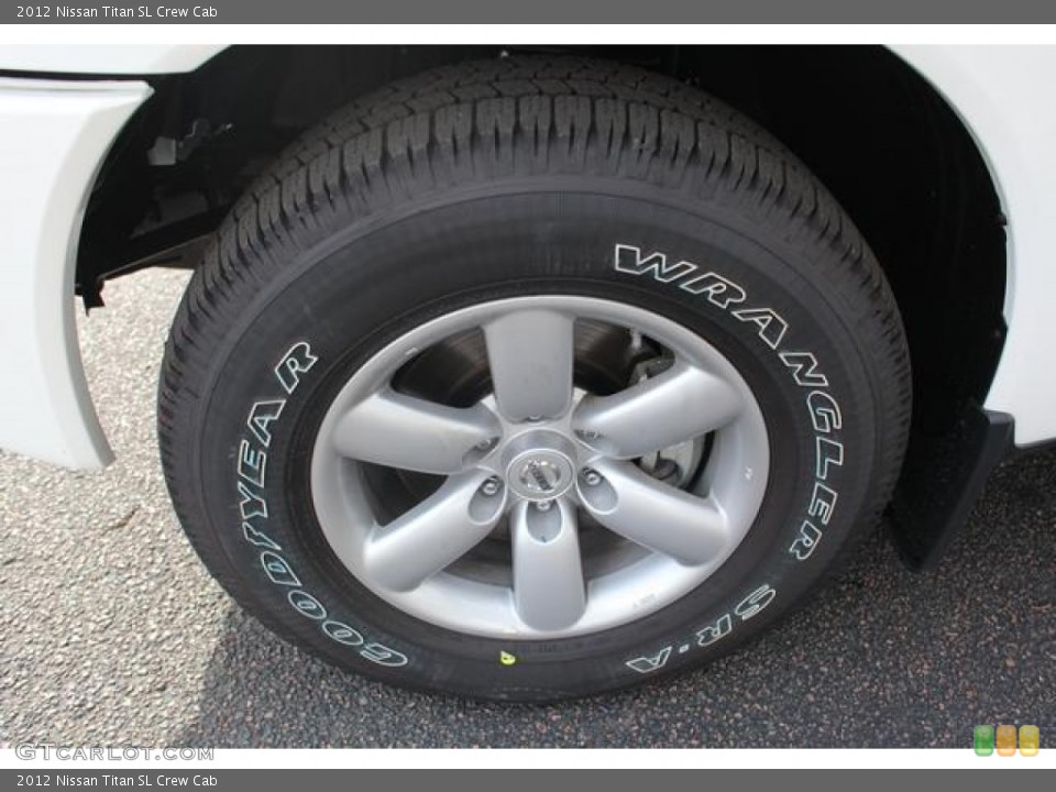 2012 Nissan Titan SL Crew Cab Wheel and Tire Photo #75571316