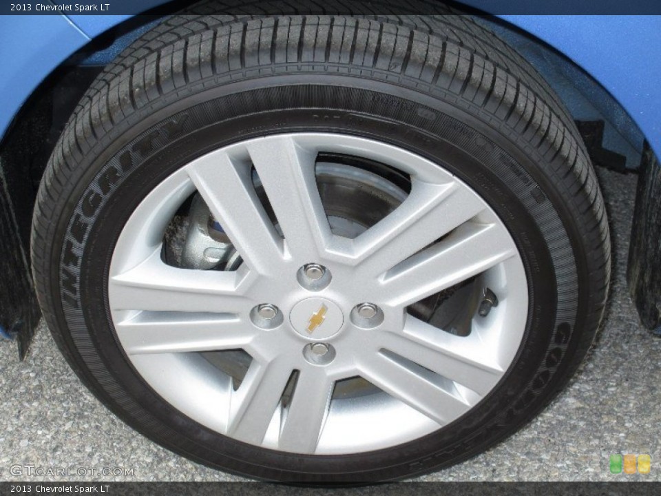 2013 Chevrolet Spark LT Wheel and Tire Photo #75572013