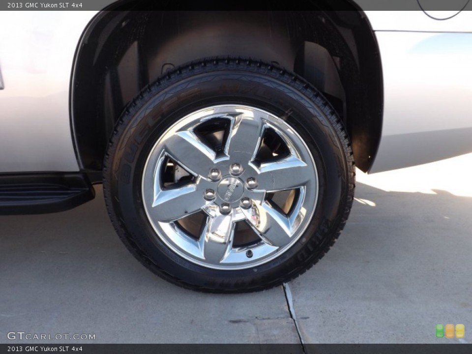 2013 GMC Yukon SLT 4x4 Wheel and Tire Photo #75577838