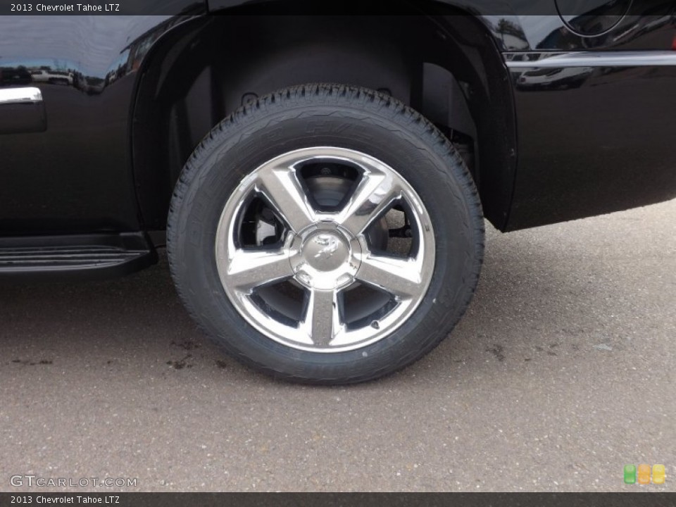 2013 Chevrolet Tahoe LTZ Wheel and Tire Photo #75580445