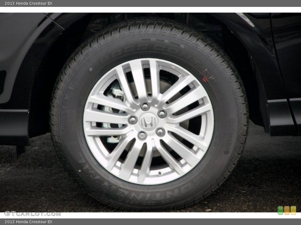 2013 Honda Crosstour EX Wheel and Tire Photo #75581933