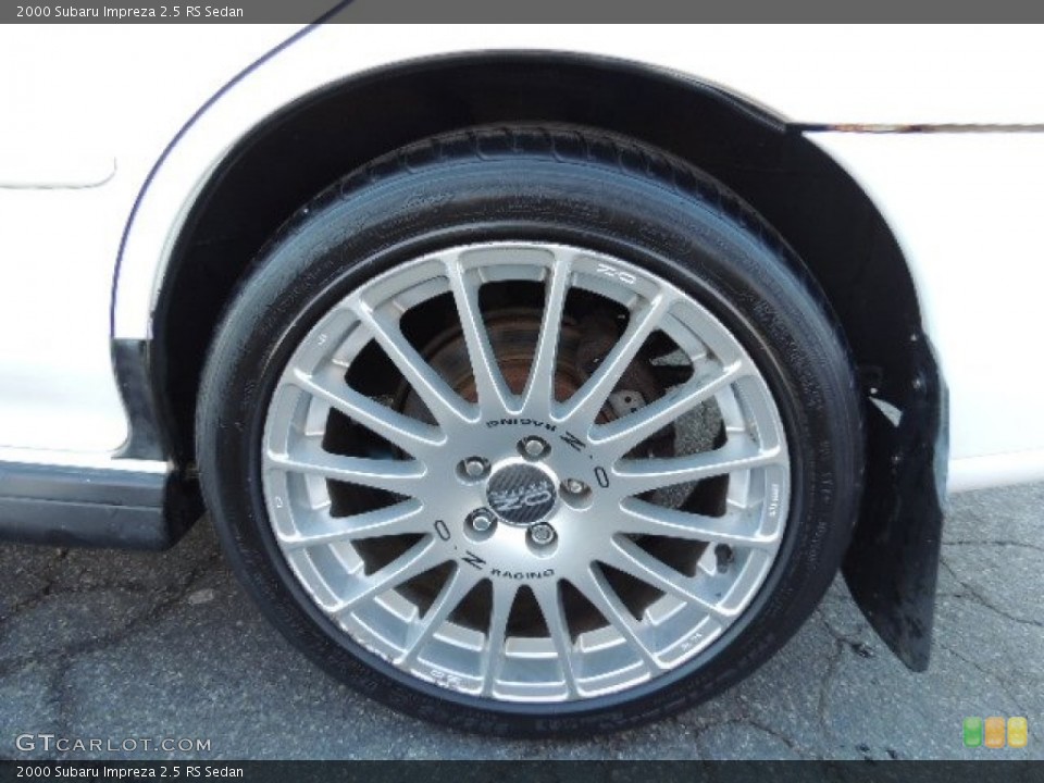 2000 Subaru Impreza Wheels and Tires