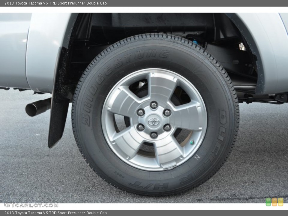 2013 Toyota Tacoma V6 TRD Sport Prerunner Double Cab Wheel and Tire Photo #75599675