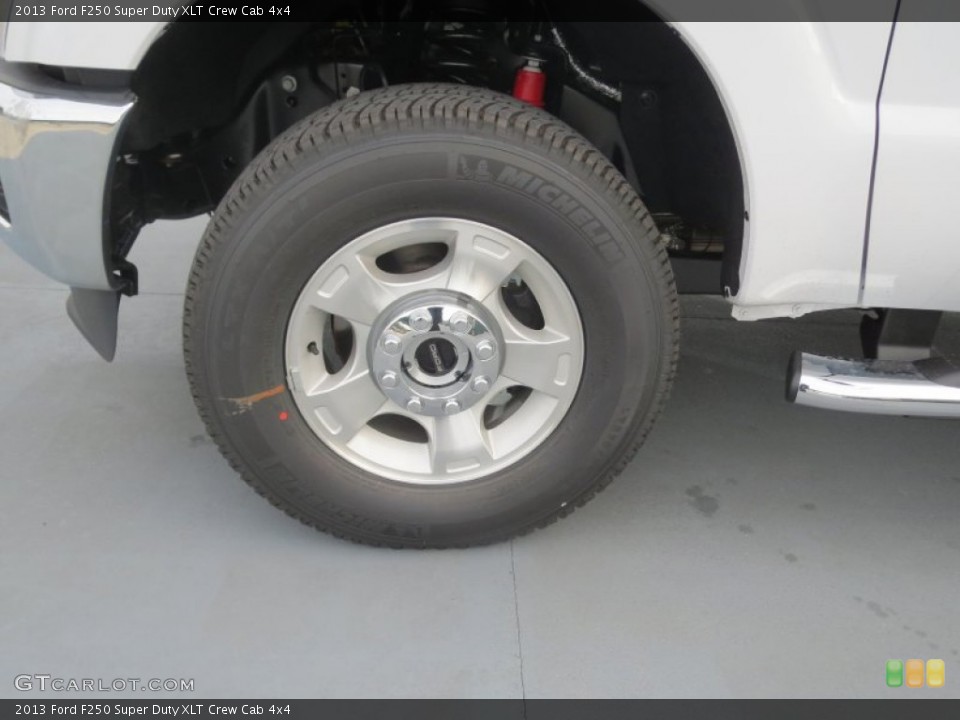 2013 Ford F250 Super Duty XLT Crew Cab 4x4 Wheel and Tire Photo #75607775