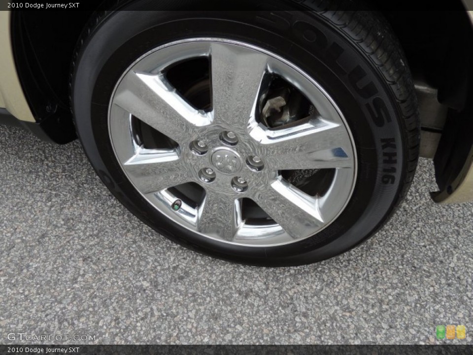 2010 Dodge Journey SXT Wheel and Tire Photo #75616015