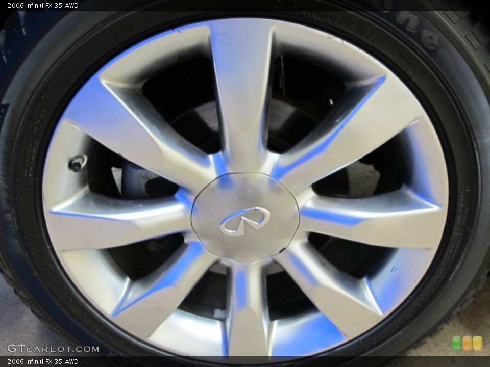 2006 Infiniti FX 35 AWD Wheel and Tire Photo #75619011