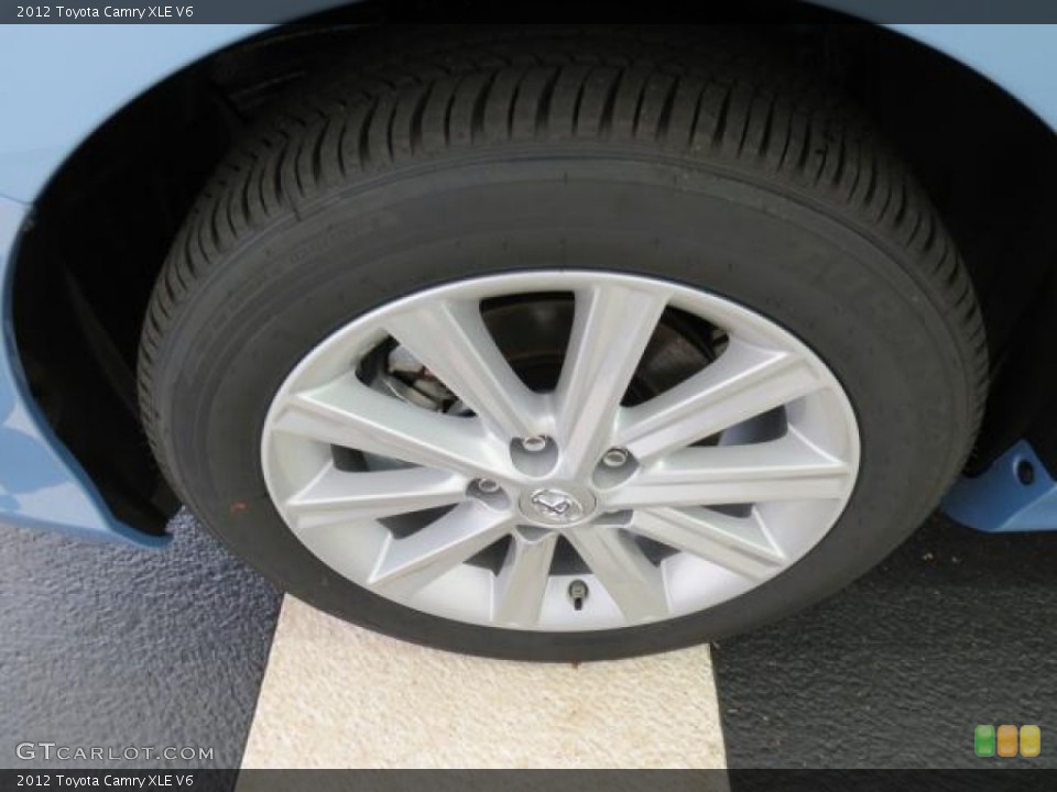 2012 Toyota Camry XLE V6 Wheel and Tire Photo #75619191