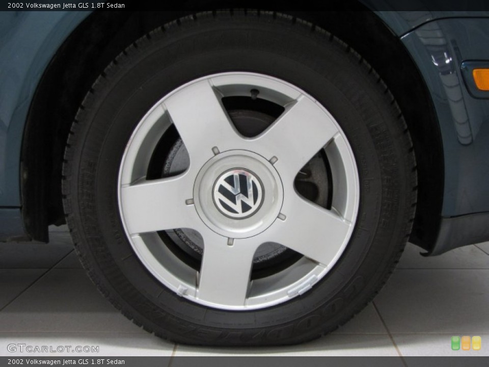 2002 Volkswagen Jetta GLS 1.8T Sedan Wheel and Tire Photo #75622581