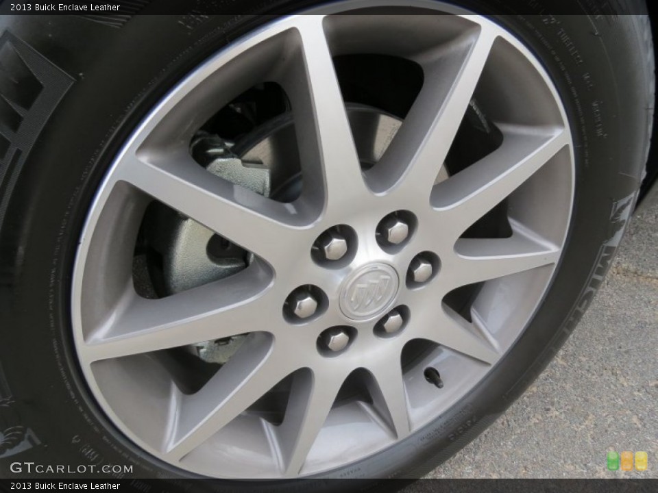 2013 Buick Enclave Leather Wheel and Tire Photo #75623839