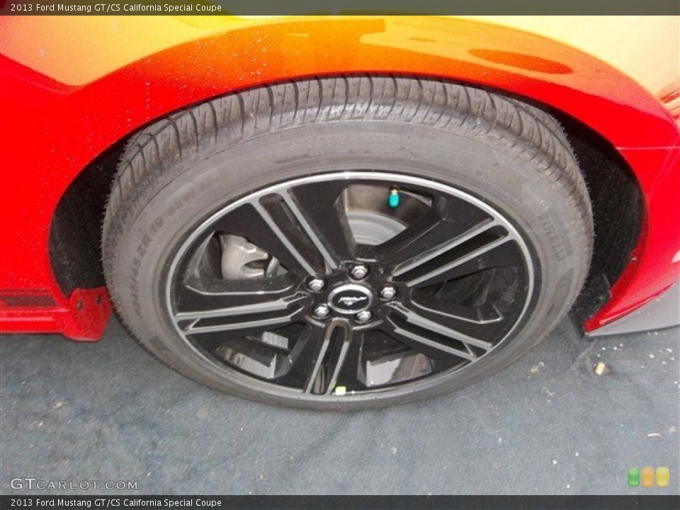 2013 Ford Mustang GT/CS California Special Coupe Wheel and Tire Photo #75623910