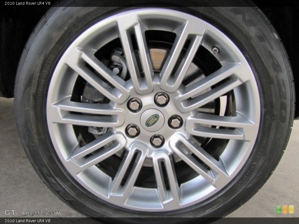 2010 Land Rover LR4 V8 Wheel and Tire Photo #75625237