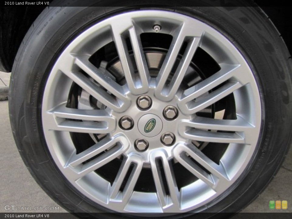 2010 Land Rover LR4 V8 Wheel and Tire Photo #75625257