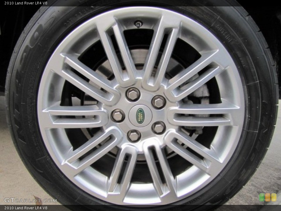 2010 Land Rover LR4 V8 Wheel and Tire Photo #75625275