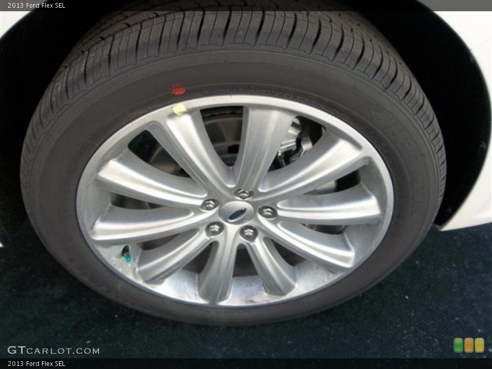 2013 Ford Flex SEL Wheel and Tire Photo #75629940