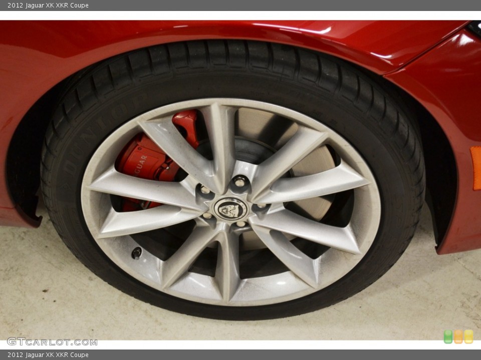 2012 Jaguar XK XKR Coupe Wheel and Tire Photo #75631119