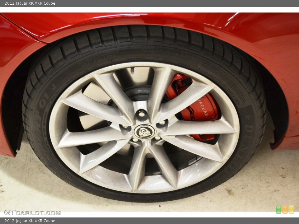 2012 Jaguar XK XKR Coupe Wheel and Tire Photo #75631389